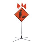 TwinFlex Extra Tall Sign Stand