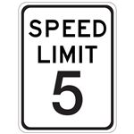 Speed Limit 5 - 18 x 24