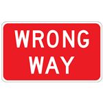Wrong Way - 18 x 30