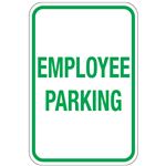 Employee Parking Sign 12" x 18"