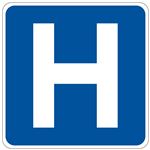 Hospital (Graphic) Sign