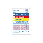 Chemical Hazard Labels Roll 250 - 7 x 10