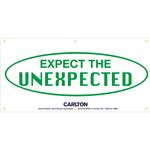 Expect the Unexpected Banner 3'x6' w/Bungee Cord