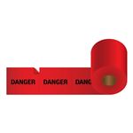 LDPE Disposable Warning Flags - 12" x 12"