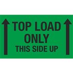 Top Load Only This Side Up - Handling Label