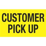 Customer Pick Up - Handling Label