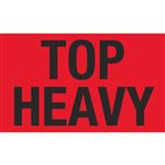 Top Heavy - Handling Label