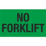 No Forklift - Handling Label