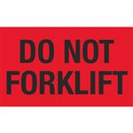 Do Not Forklift - Handling Label