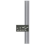 Sign Post and Mounting Kit - Galvanized Steel