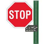Stop Sign Post Kit