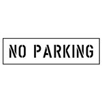 No Parking Stencil 4 in. x 26 in.