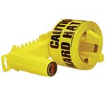 Easy Load Barricade Tape Dispenser holds up to 1000'