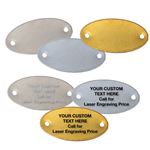 Metal Blank Tags - 1" x 1 7/8"
