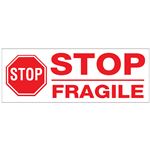 Stock Shipping Tape - Stop Fragile 2" x 110 yds