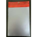 Vinyl Tag Protector - Fits Tags up to 3 x 5 1/2 - Red