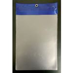 Vinyl Tag Protector - Fits Tags Up To 3 3/8 x 7 3/8 - Blue