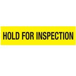 Pallet Tape Adhesive - Hold For Inspection