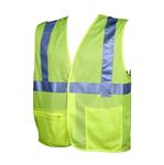 ANSI Class 2 Standard Mesh Vest - Lime