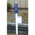 Water and Gas Valve Marker Kits - Water Valve (Blue)