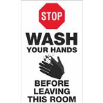 Stop Wash Your Hands Before Leaving This Room 10 Pack