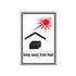 Keep Away From Heat - Label
