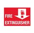 Fire Extinguisher - Vinyl Marker 10"