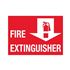 Fire Extinguisher - Vinyl Marker 6"