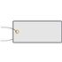 All-Write Alum.Tags Brass Eyelet Wire Attached 1 3/8 x 3 1/8