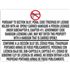 No Open Carry 30.07 - White Opaque Decal 18" x 24"