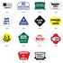 Custom Special Shape Decals - Reflective - 1 Color
