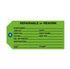 Repairable Or Rework Repair Tag - Green