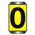 Pole and Cable Markers - 1" Yellow Horizontal