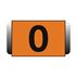 Pole and Cable Markers - 2" Orange Vertical