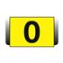 Pole and Cable Markers - 2" Yellow Vertical