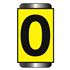 Pole and Cable Markers - 2" Yellow Horizontal