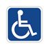 Handicap Symbol Only Sign 18" x 18"