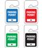 Parking Permit Tags - Numbered - 2 7/8 x 4 7/8