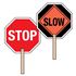 Two-Sided Paddle Signs - Stop/Slow