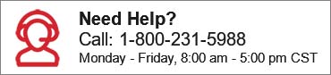 Need Help? Call 1-800-231-5988